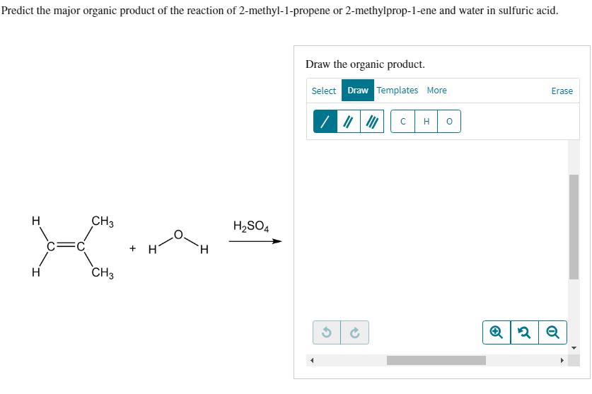 Solved Predict the major organic product of the reaction of | Chegg.com