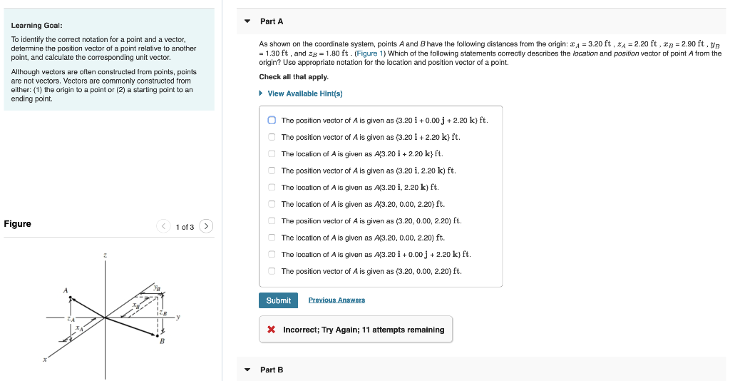Solved Part A Learning Goal To identify the correct notation | Chegg.com