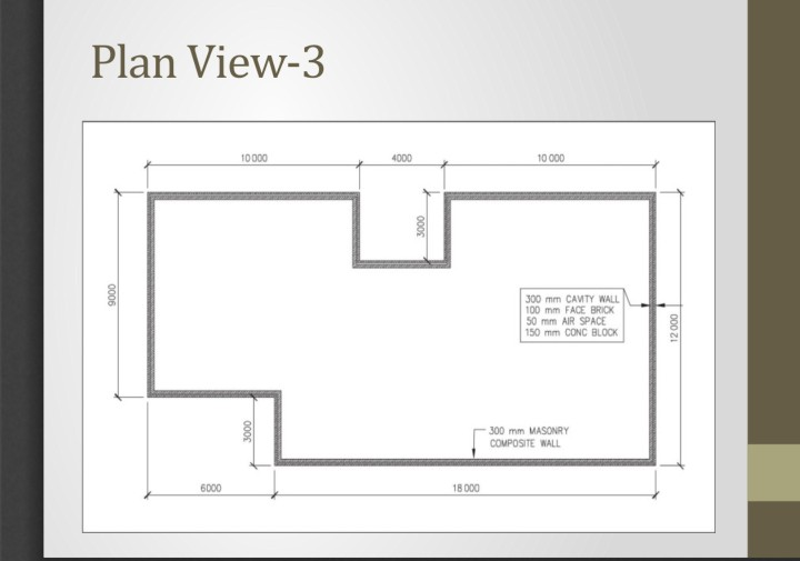 Solved Exercise 5 From Plan View 3 Calculate The Followin