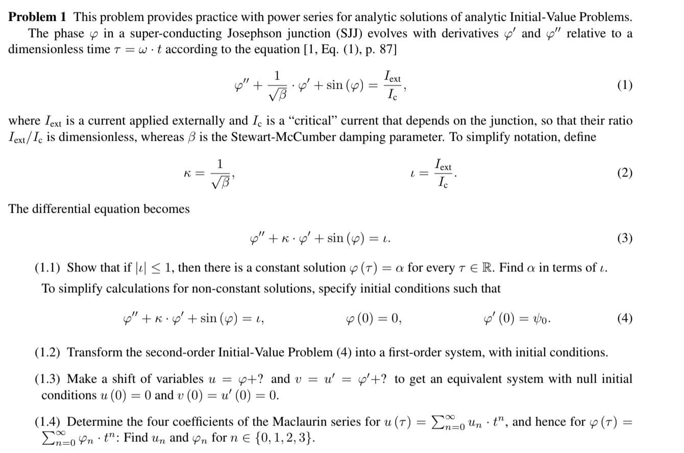 Problem 1 This problem provides practice with power | Chegg.com