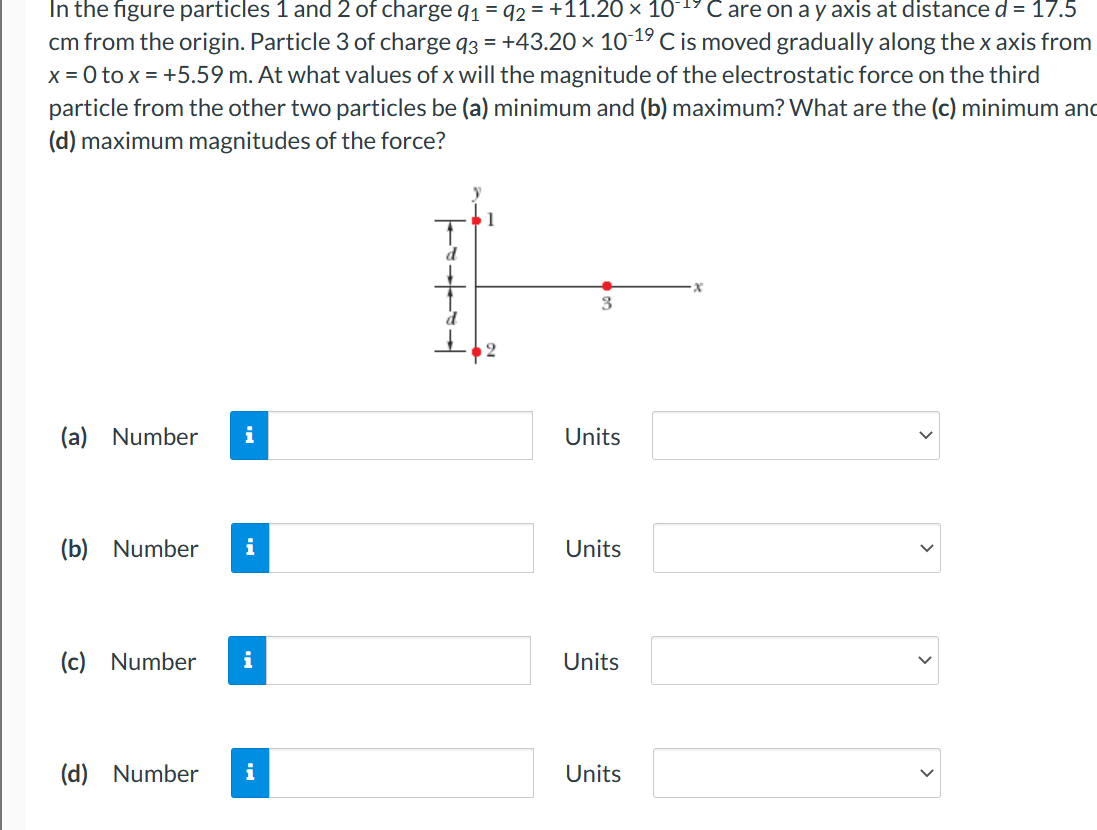 Solved In The Figure Particles 1 And 2 Of Charge | Chegg.com