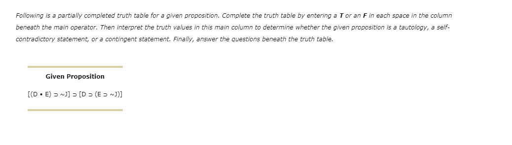 Solved Following is a partially completed truth table for a | Chegg.com