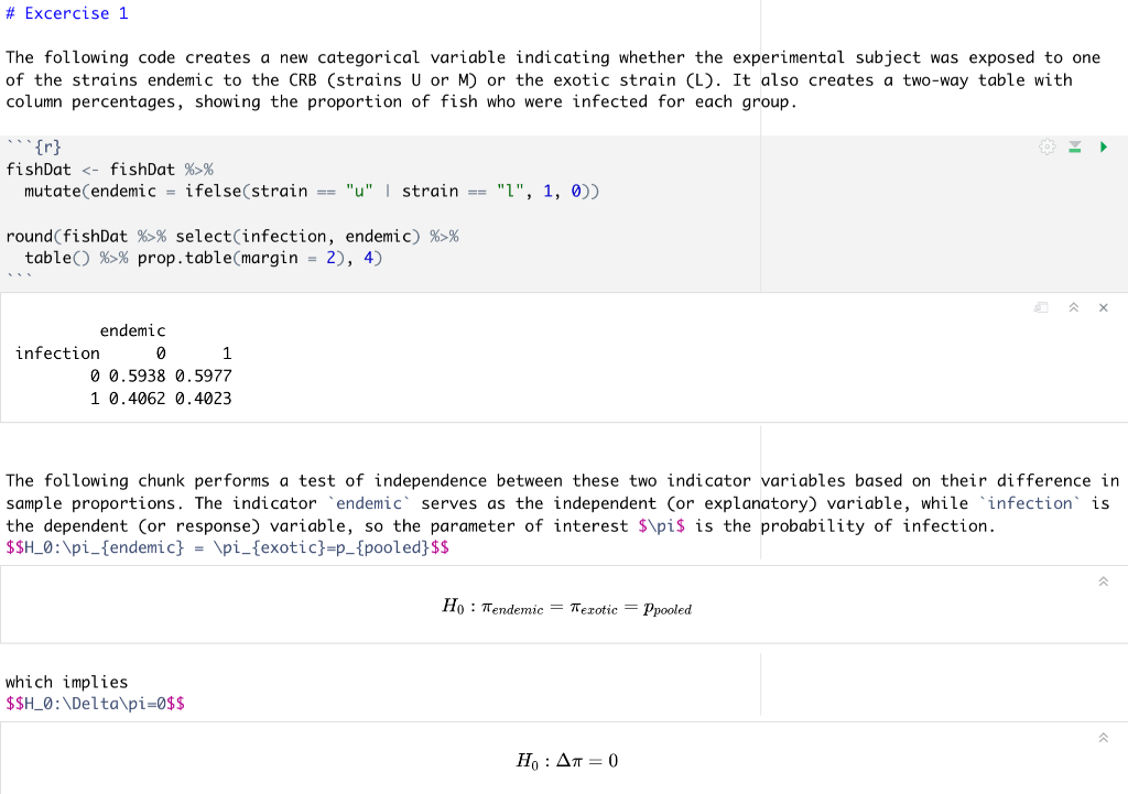 Solved # Excercise 1 The following code creates a new | Chegg.com