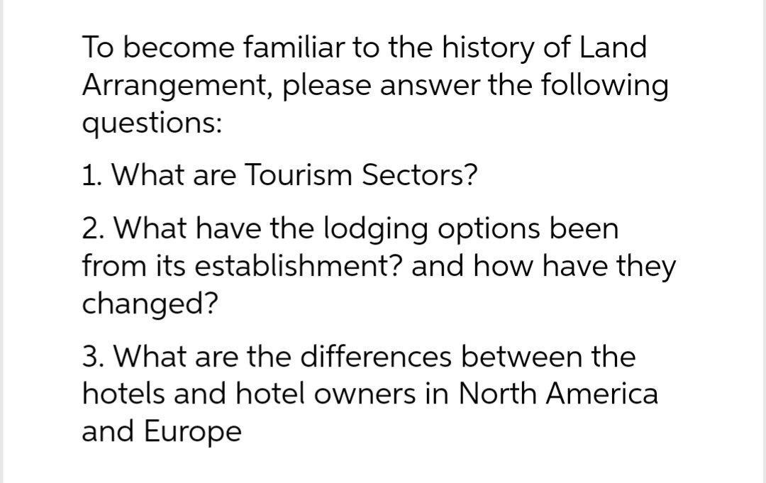 Solved To familiar to the history of Land