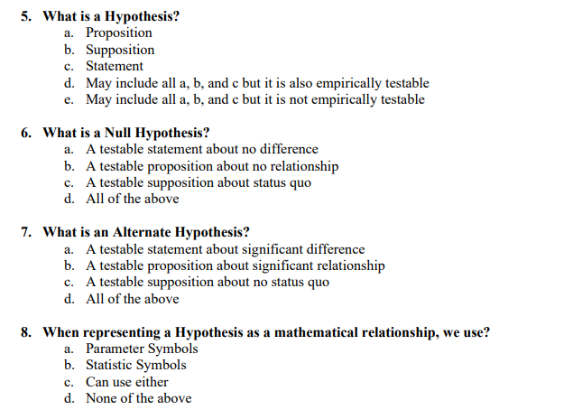 solved-5-what-is-a-hypothesis-a-proposition-b-chegg