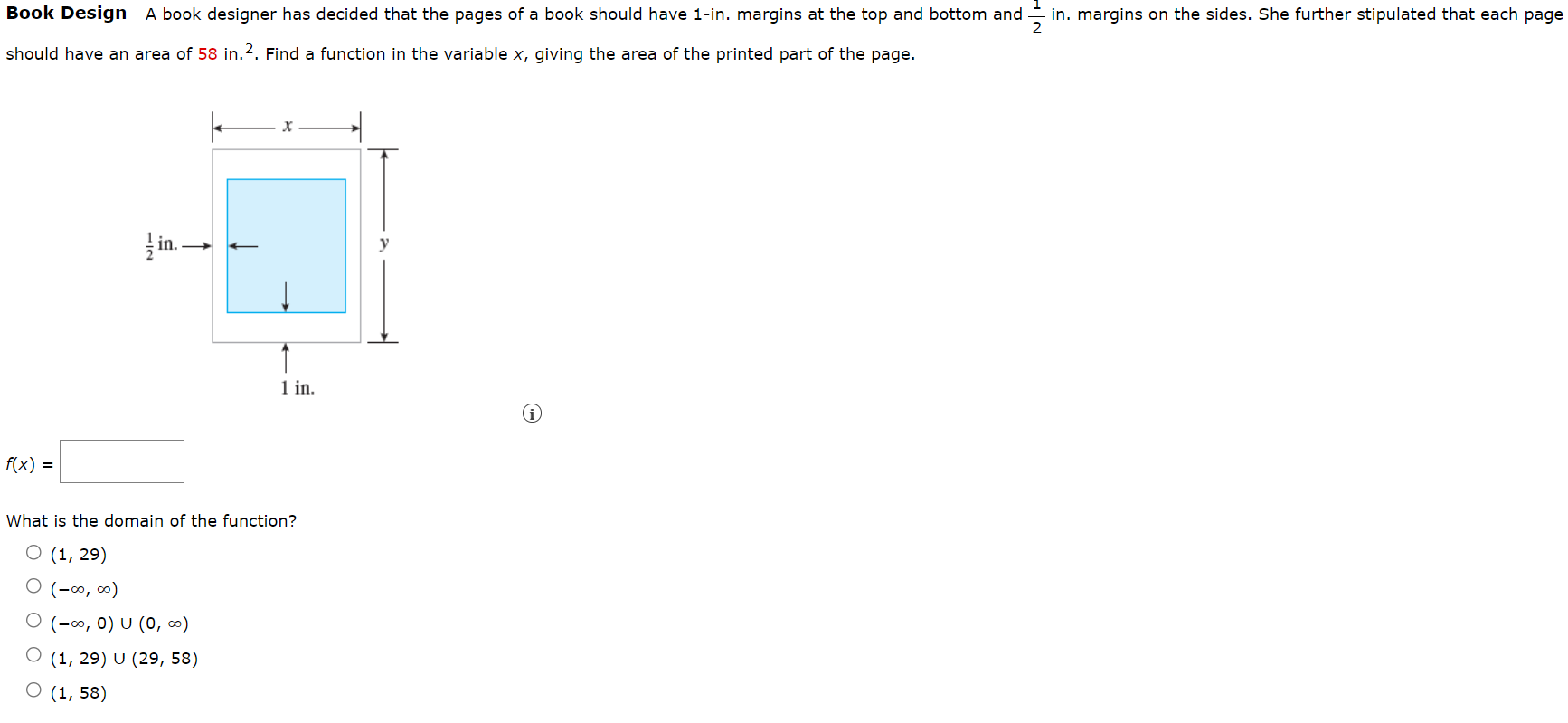 Solved Book Design A book designer has decided that the | Chegg.com
