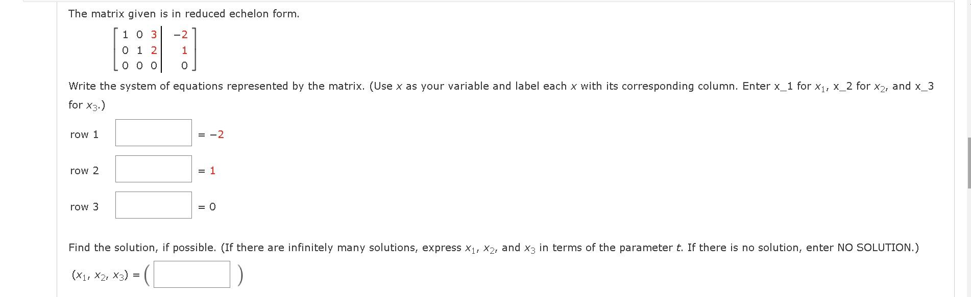 Solved The matrix given is a matrix from a sequence of | Chegg.com