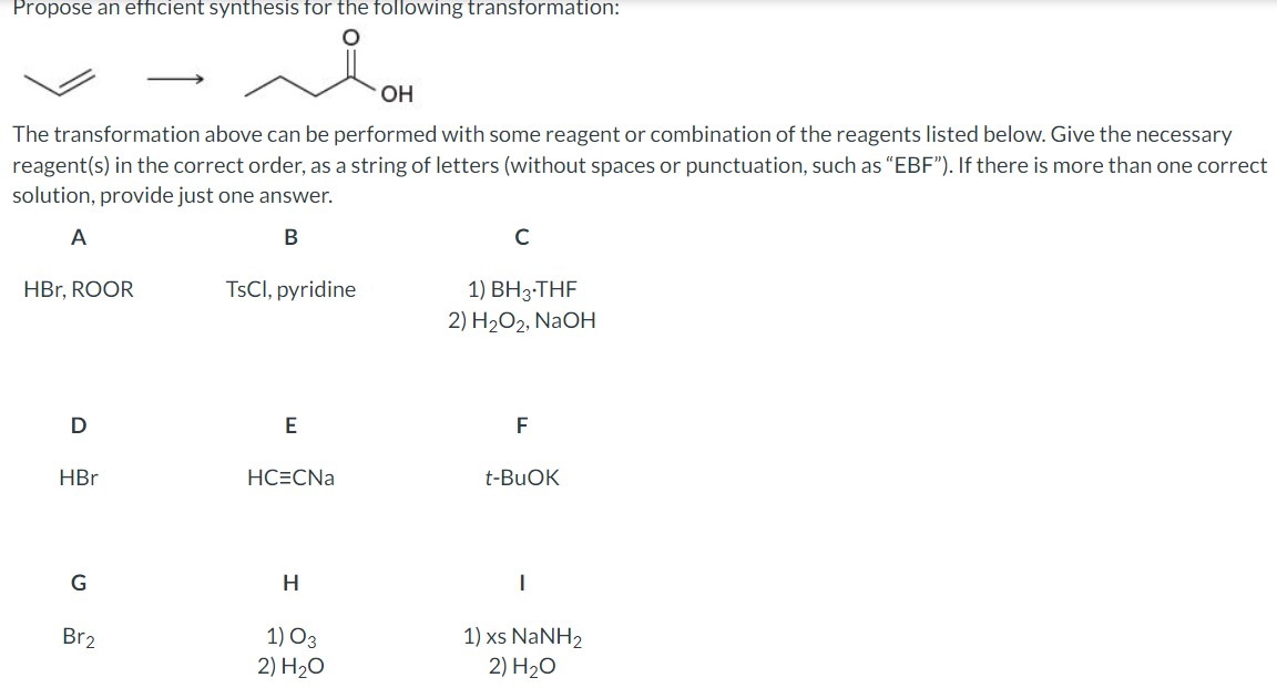 Solved The Transformation Above Can Be Performed With Some | Chegg.com