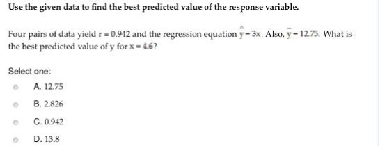 Predicted Value In Statistics