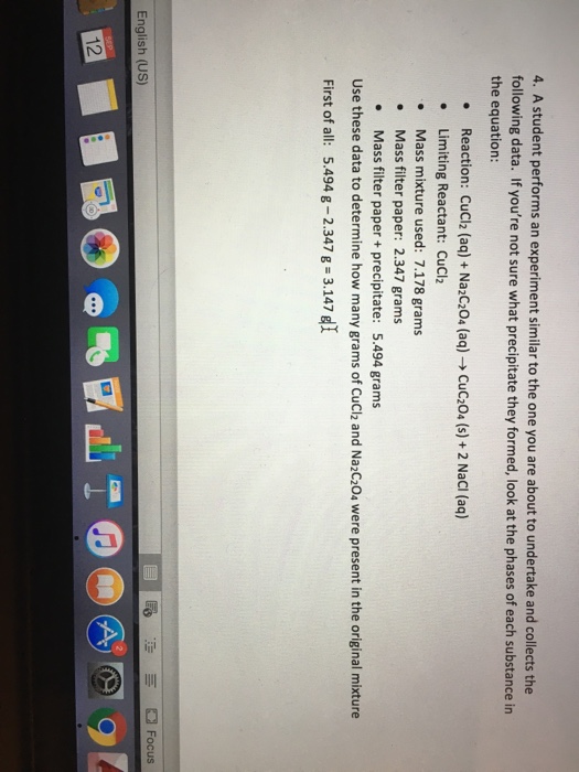 Solved A Student Performs An Experiment Similar To The One Chegg