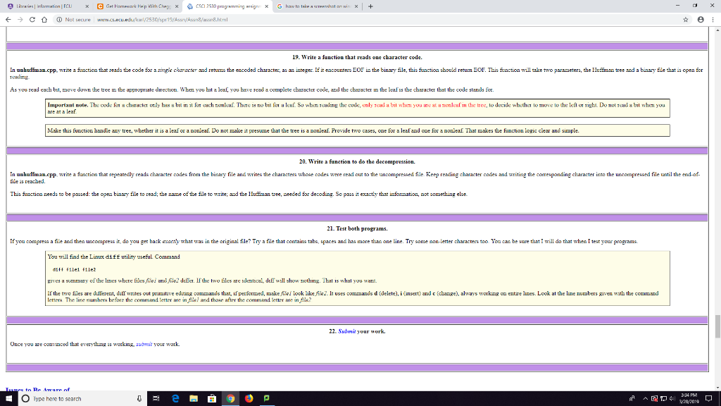 For this assignment you will write two | Chegg.com