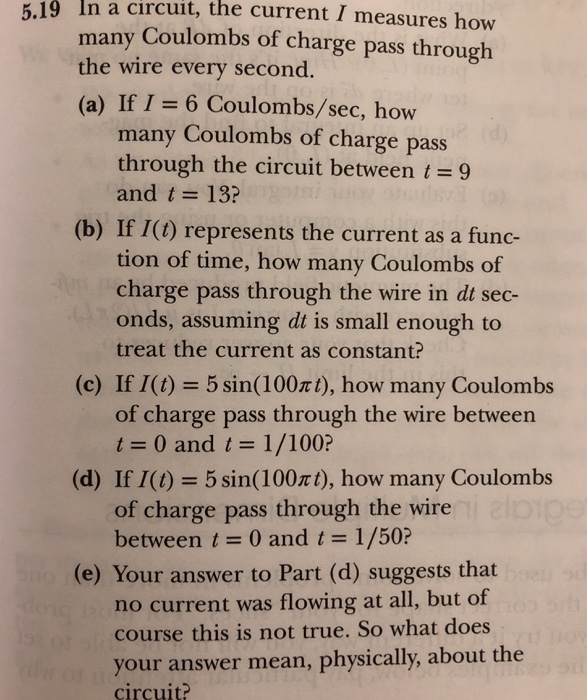 Solved 19 circuit, the In a many Coulombs of charge pass | Chegg.com