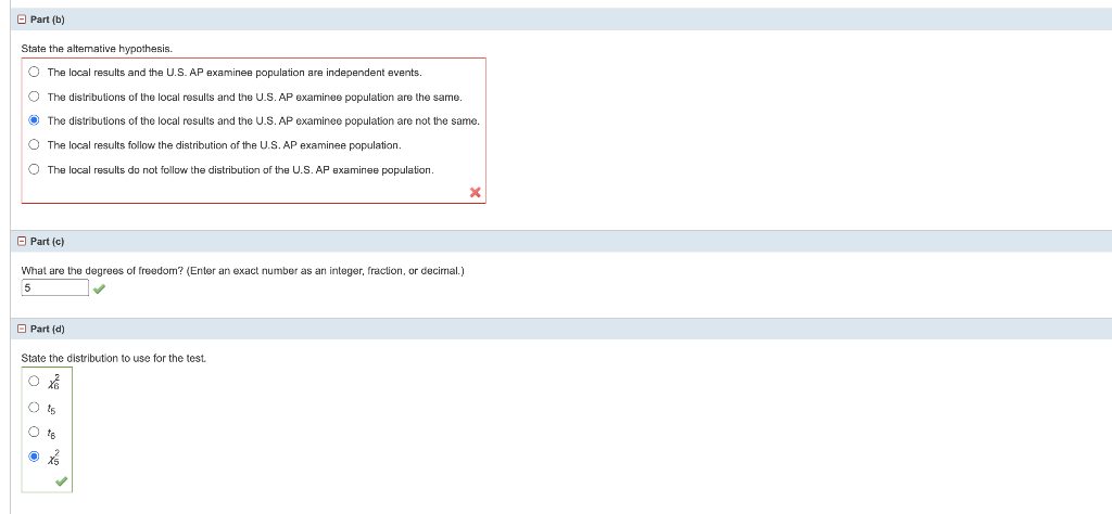 Solved Tried to include everything! I only need help on | Chegg.com