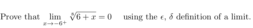 Solved Prove The Limit Using The Epsilon And Elongation | Chegg.com