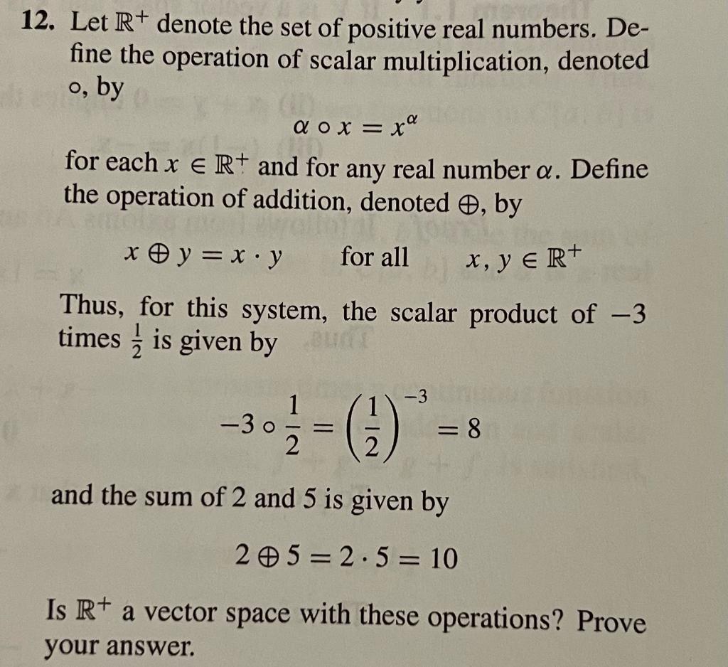 Set Of Positive Real Numbers Examples