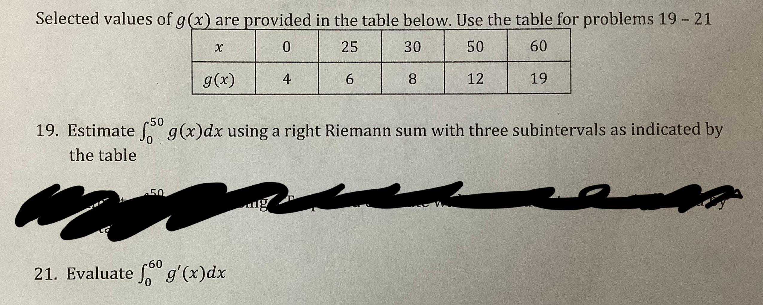 Solved Please help me solve number 20 and 21. I am given | Chegg.com