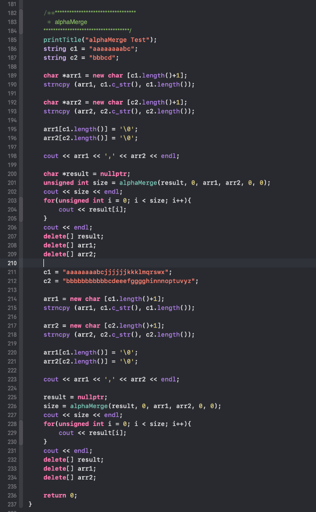 C++ Recursion. I need the following skeleton code to | Chegg.com
