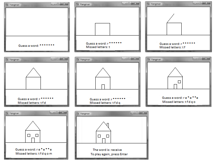 Solved PTHON:- Use canvas to draw a house in 7 different | Chegg.com