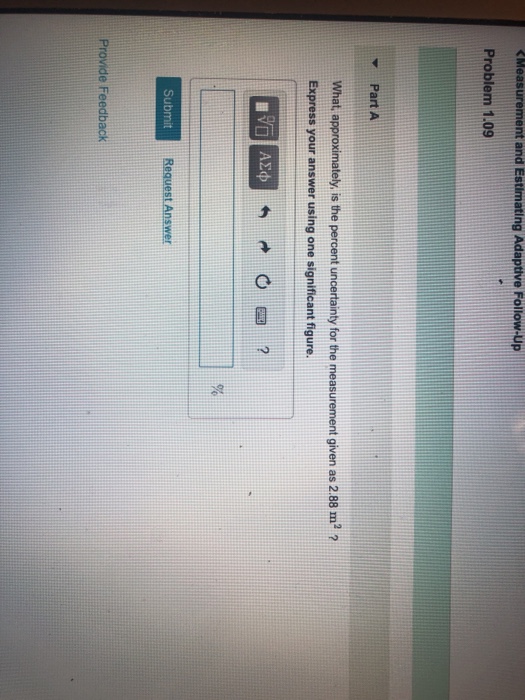 Solved Problem 1.09 What, approximately, is the percent | Chegg.com
