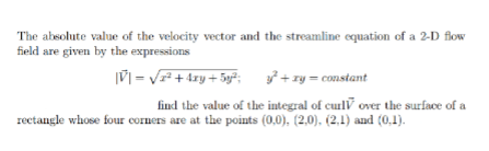 Solved The absolute value of the velocity vector and the | Chegg.com