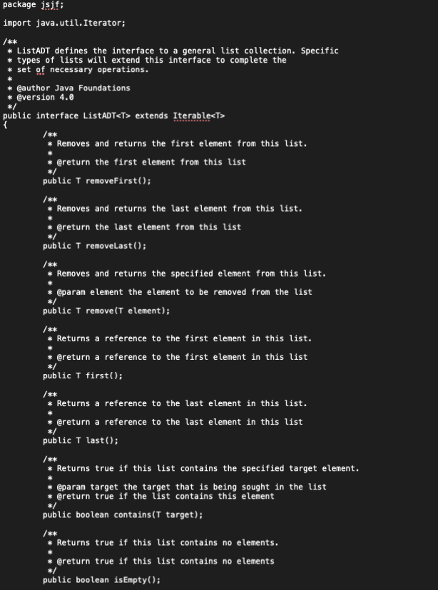 Solved the programing language is java. please finish the | Chegg.com