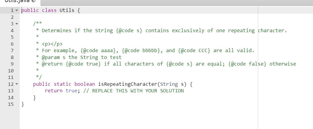 Solved The task: A string is passed to your method. | Chegg.com