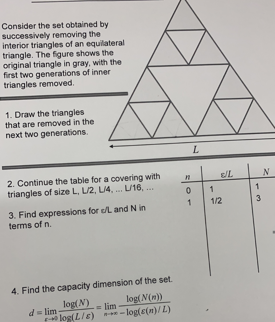 Solved Consider the set obtained by successively removing | Chegg.com