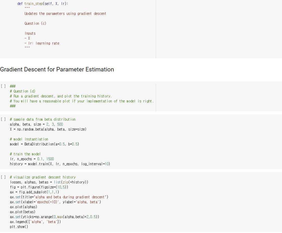Solved 2 Gradient Descent - Parameter Estimation [30 pts] | Chegg.com