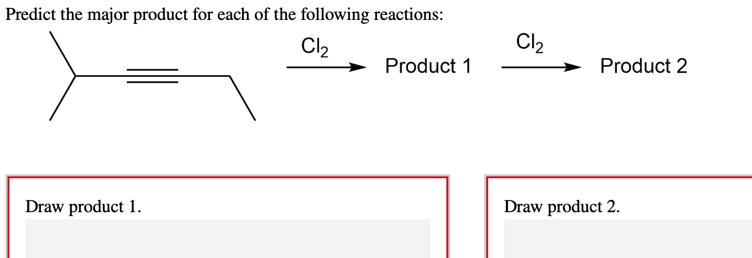 Solved Predict the major product for each of the following | Chegg.com