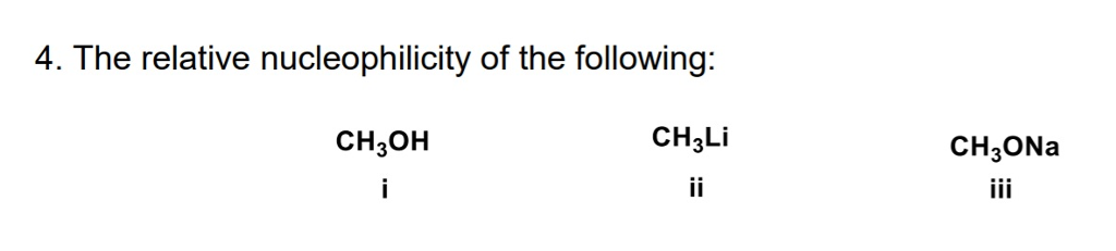 Solved Please rank the relative reactivity of the following | Chegg.com