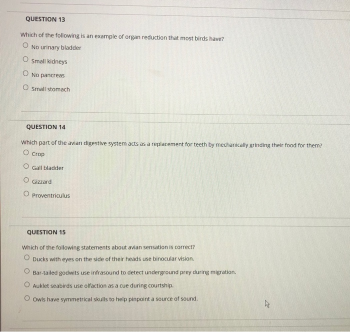 Solved QUESTION 13 Which of the following is an example of | Chegg.com