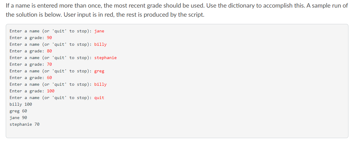 Solved For this exercise you will need to write a script | Chegg.com