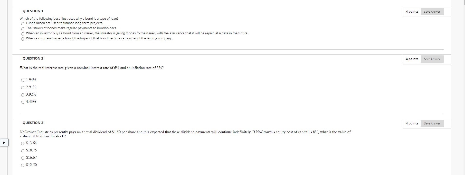 Solved QUESTION 1 4 points Save Answer Which of the | Chegg.com