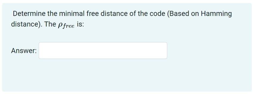 Solved We Have Assigned The Parity Check Matrix Of A Linear | Chegg.com