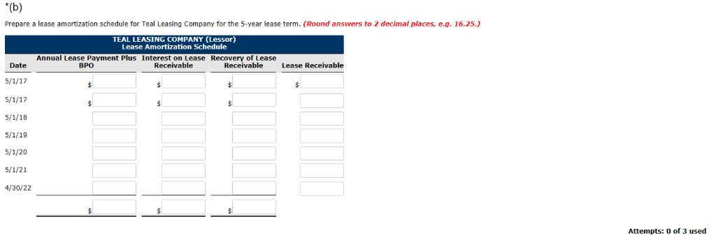 Solved Exercise 21-9 (Part Level Submission) The following | Chegg.com