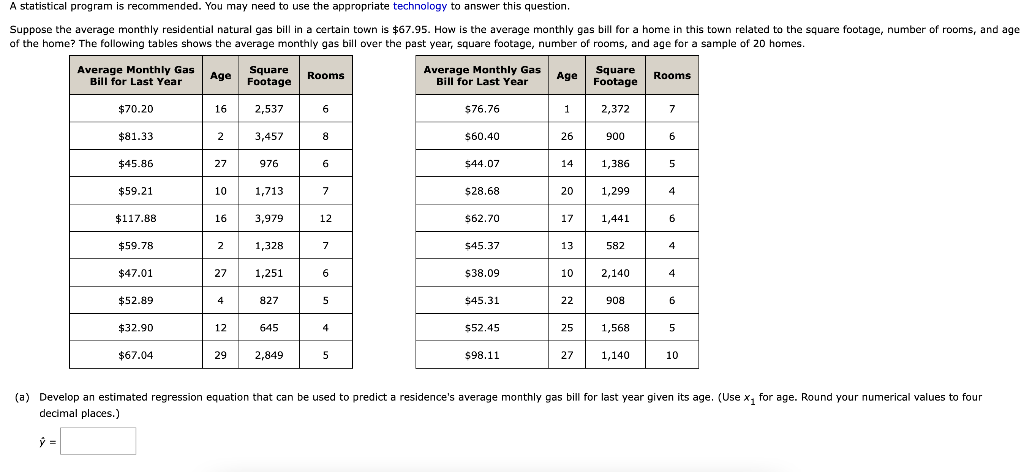 Solved A statistical program is recommended. You may need to | Chegg.com