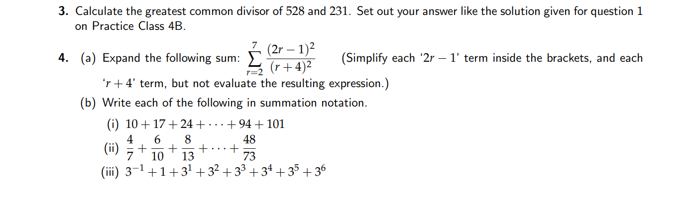 Solved 3. Calculate the greatest common divisor of 528 and | Chegg.com