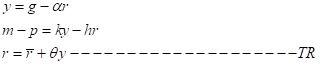 Consider the following IS-LM and TR model (all | Chegg.com