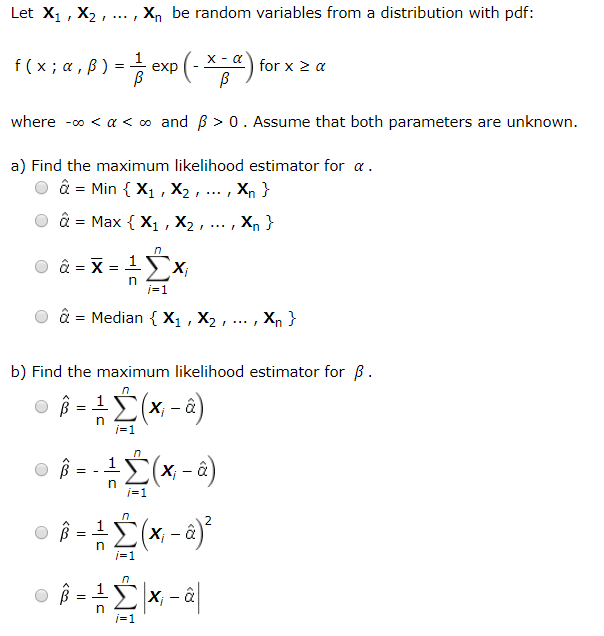 Solved Let X1 X2 Be Random Variables From A Dis Chegg Com