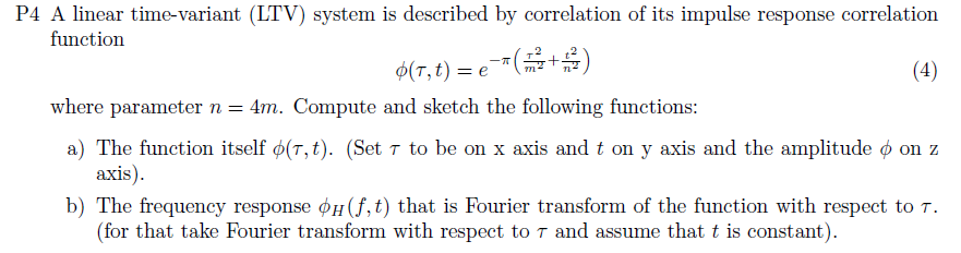 Solved A linear time-variant (LTV) system is described by | Chegg.com