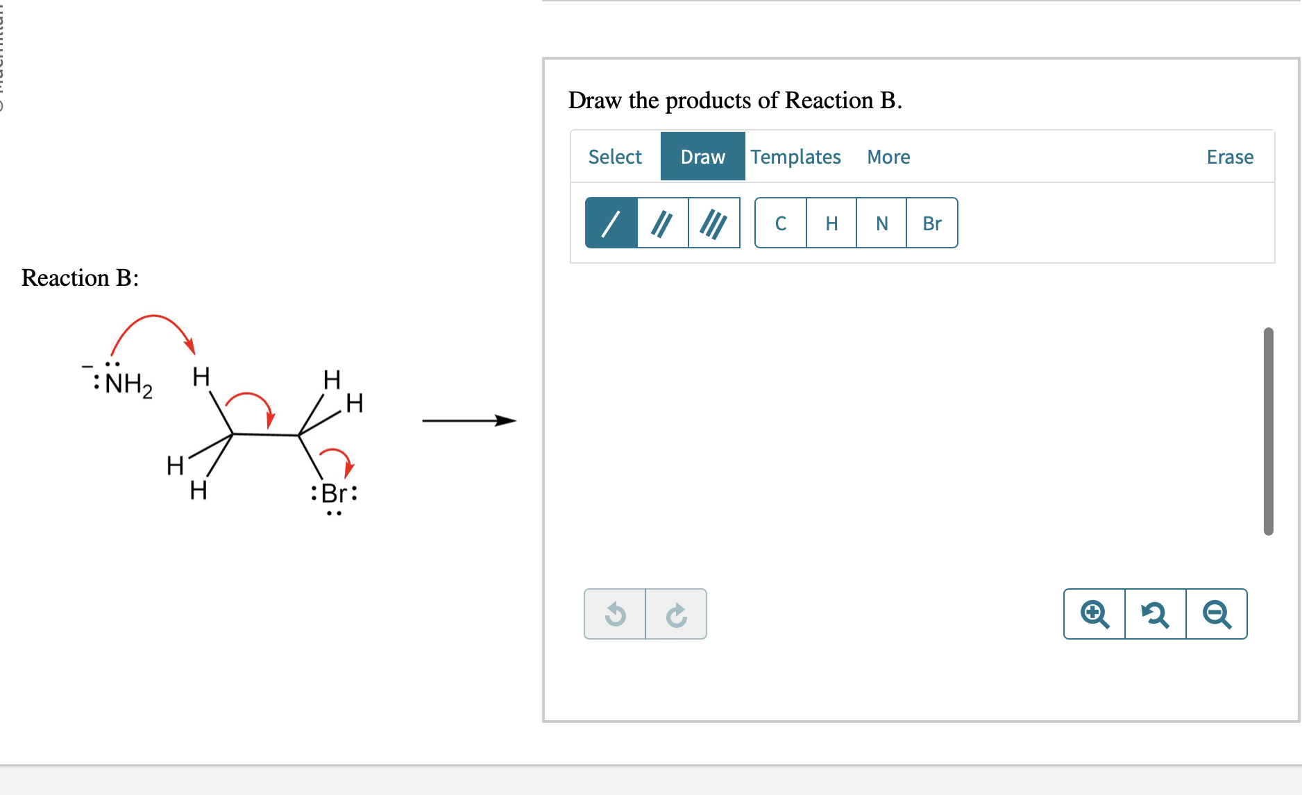 Draw The Products Of Reaction B. Reaction B: | Chegg.com