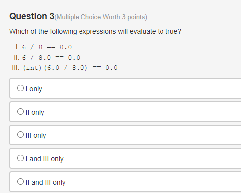 Solved Question 1(Multiple Choice Worth 3 Points) Assume An | Chegg.com