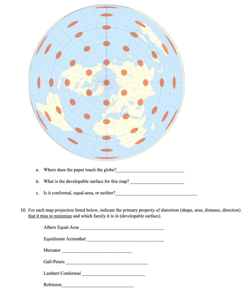 solved-a-where-does-the-paper-touch-the-globe-b-what-is-chegg