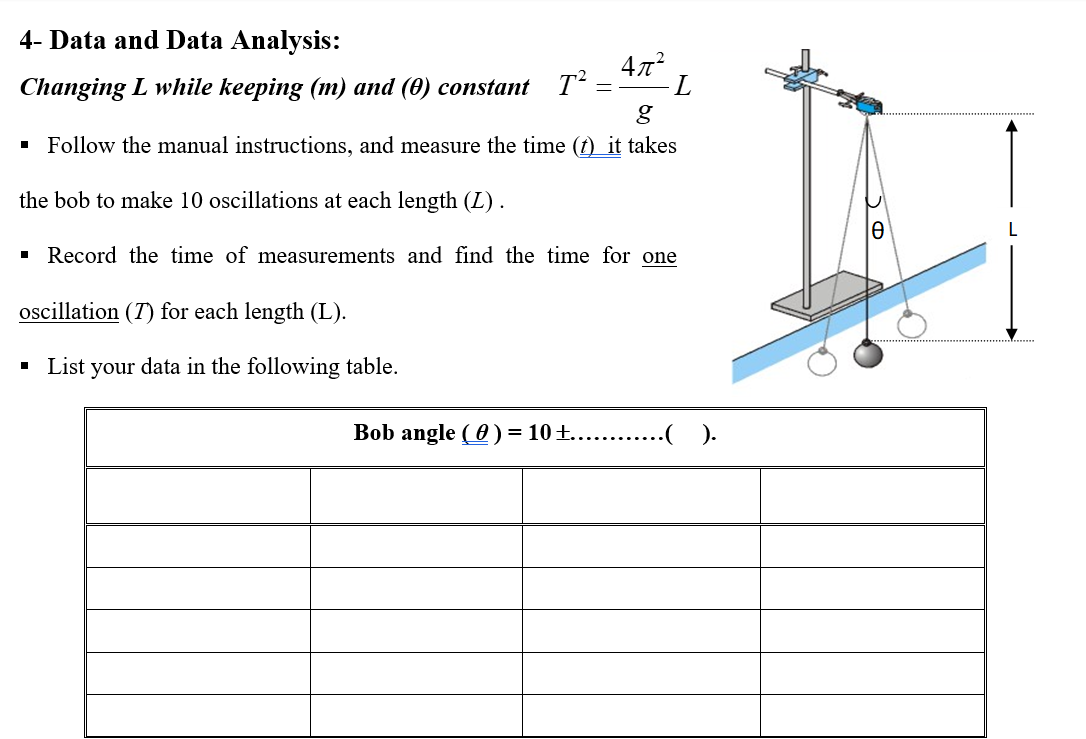 Solved A B B C D 1 2 3 4 ол 5 L (m) T10 (8) 0.150 7.79 0.250 | Chegg.com