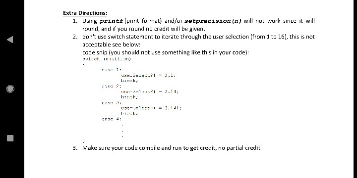 I am not sure how to get C++ to count the demical | Chegg.com