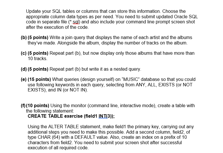 Exercise 5 Add a column to let your order the