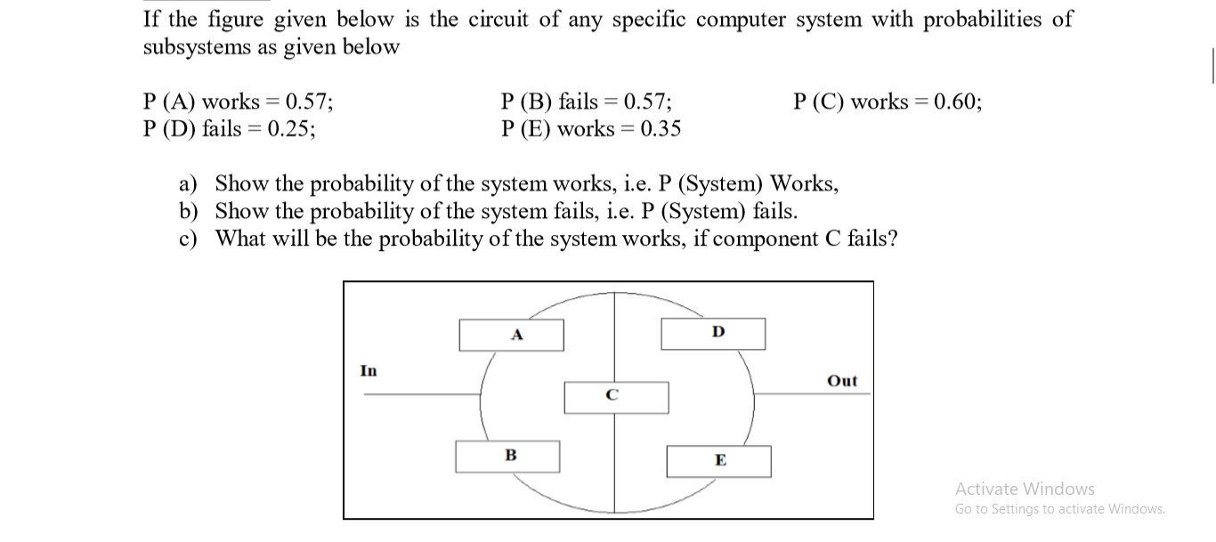 Solved If the figure given below is the circuit of any | Chegg.com