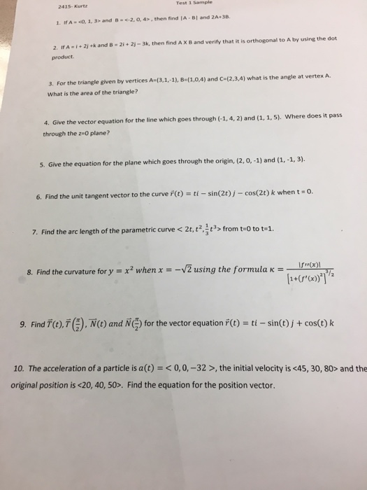 Solved If A = and B = then find | Chegg.com