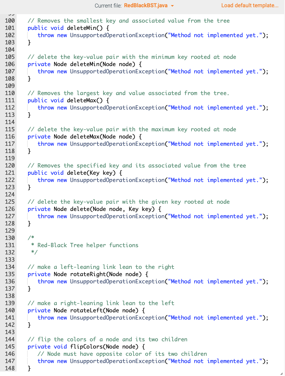 Solved 8.9 Red-Black Tree In this assignment, we will | Chegg.com