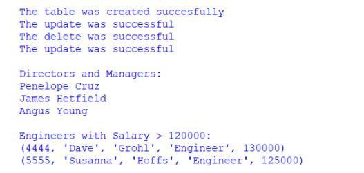 Solved Create a Python program named employee_database that | Chegg.com